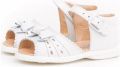 Angelitos Platte sandalen 924 Sandalia Blanco - Wit