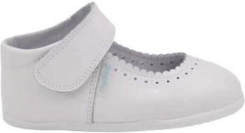 Angelitos Ballerina's 541 Merceditas respetuosa charol Blanco