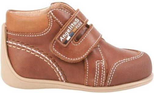 Angelitos Laarzen 610 BOTA VELCRO Marrón