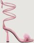 Aniye By Roze sandalen voor dames met veters Pink Dames - Thumbnail 2