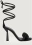 Aniye By Zwarte sandalen voor vrouwen voor lente zomer Zwart Dames - Thumbnail 2