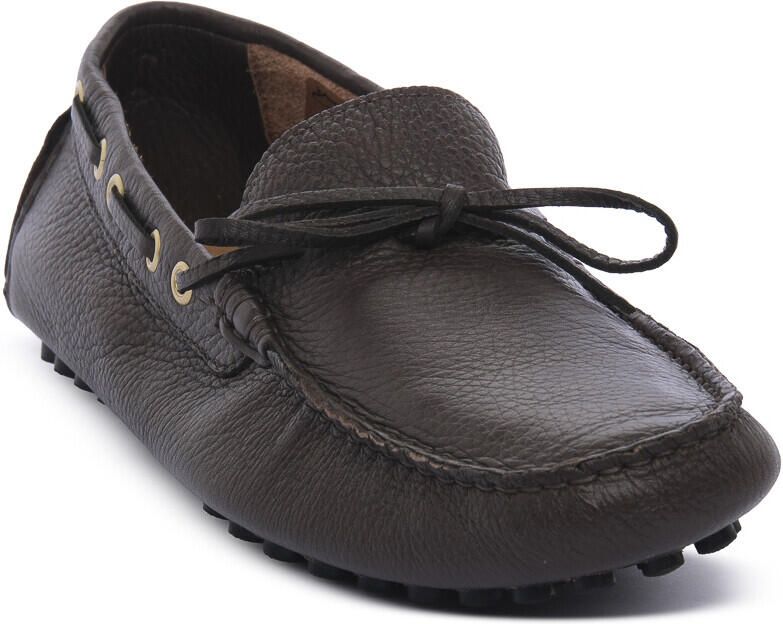 Antica Cuoieria Mocassins SOFTY BOTTOLATO MORO