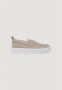 Antony Morato Lage Leren Schoenen Collectie Beige Heren - Thumbnail 4