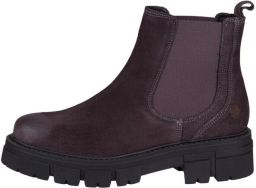 Apple of Eden Chelsea boots 'CALIFORNIA' chocoladebruin