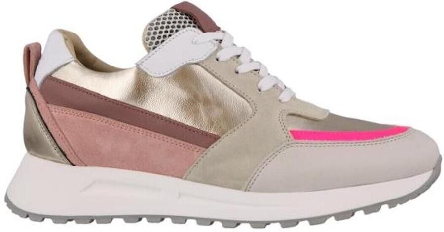 Aqa Sneakers roze Leer Dames - Foto 3