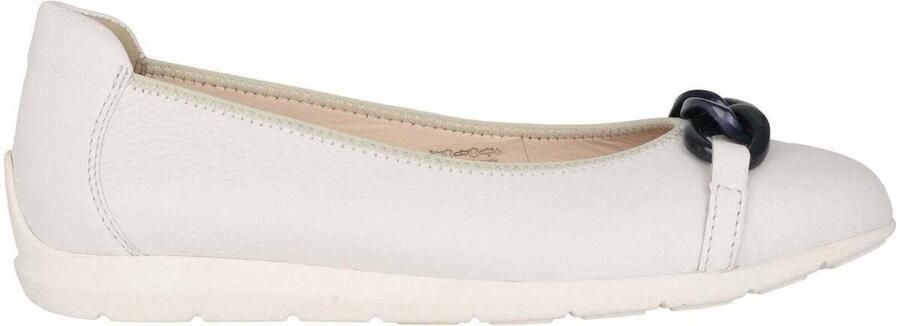 Ara Off White Ballerina Pump voor dames Beige