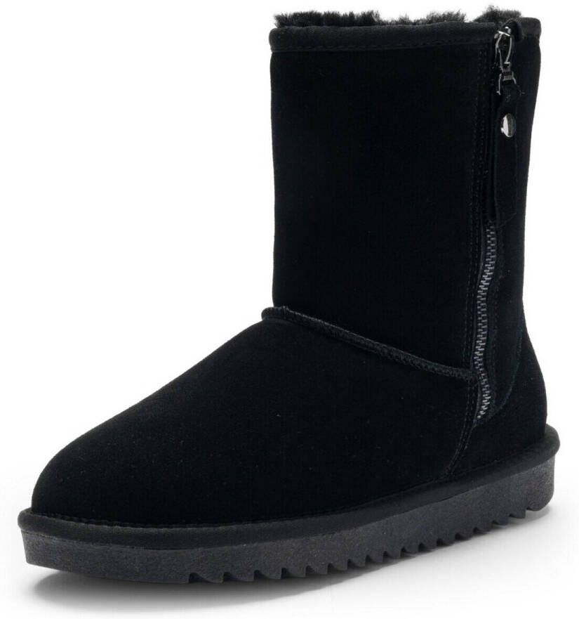 Ara Winterlaarzen ALASKA Zip Instaplaarzen plateaulaarzen met lamsvachtvoering