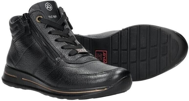 Ara 1224808 Hoge sneakersVeterlaarzenDames veterschoenenDames sneakersHalf-hoge schoenen Zwart - Foto 13