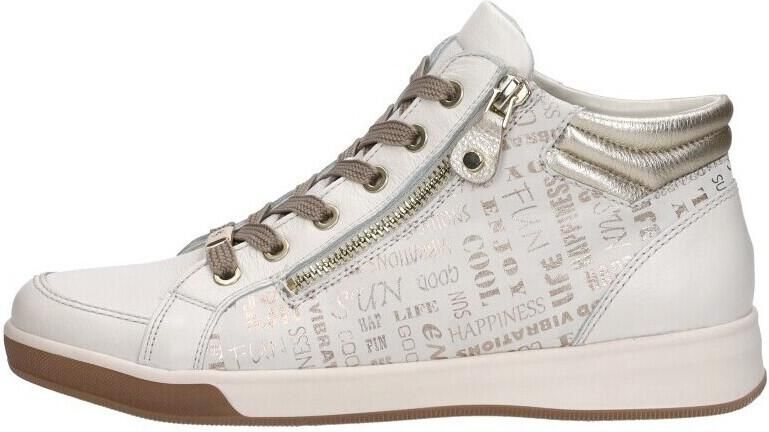 Ara Rom-St-High-Soft Veterschoenen Hoog wit