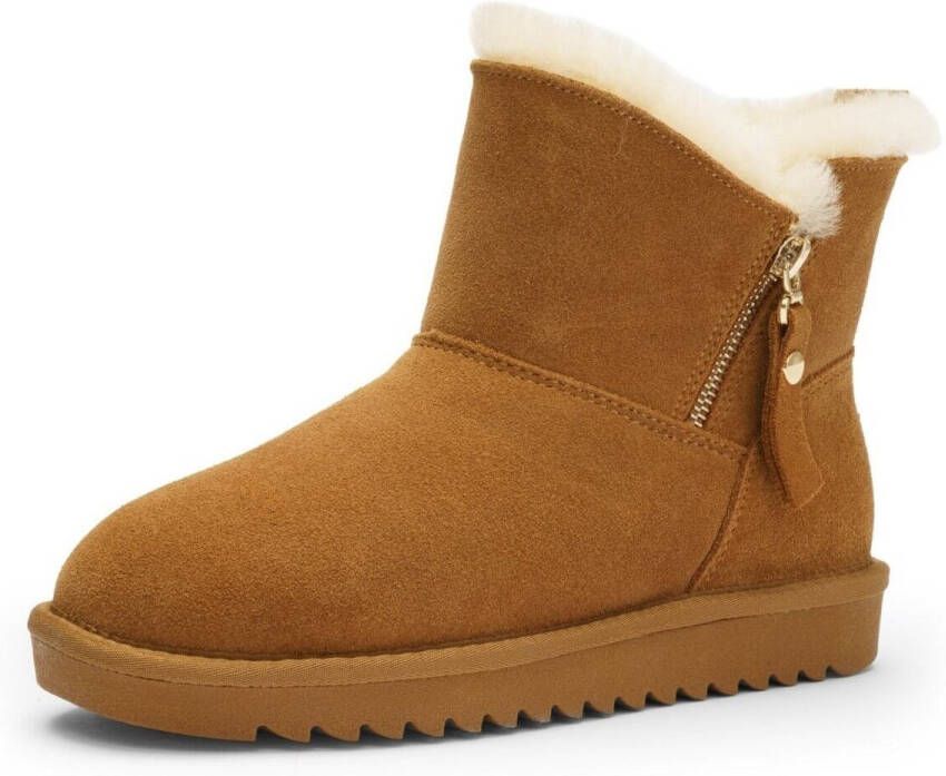 Ara Winterlaarzen ALASKA Short Zip Laarzen van echt lamsvel met ritssluiting G-wijdte (wijd) - Foto 3