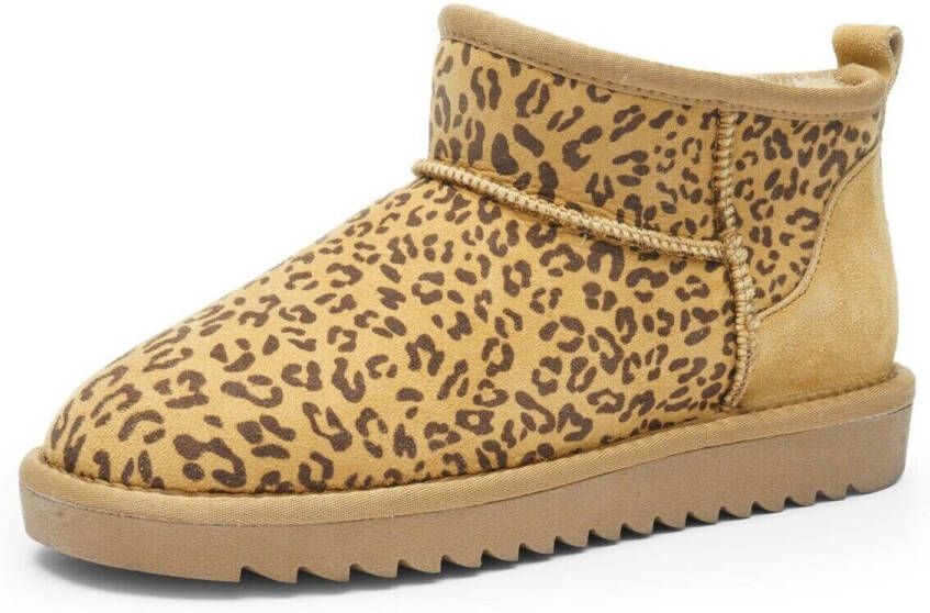 Ara Winterlaarzen ALASKA Short instappers snowboots winterlaarzen in comfortabele breedte h = zeer breed