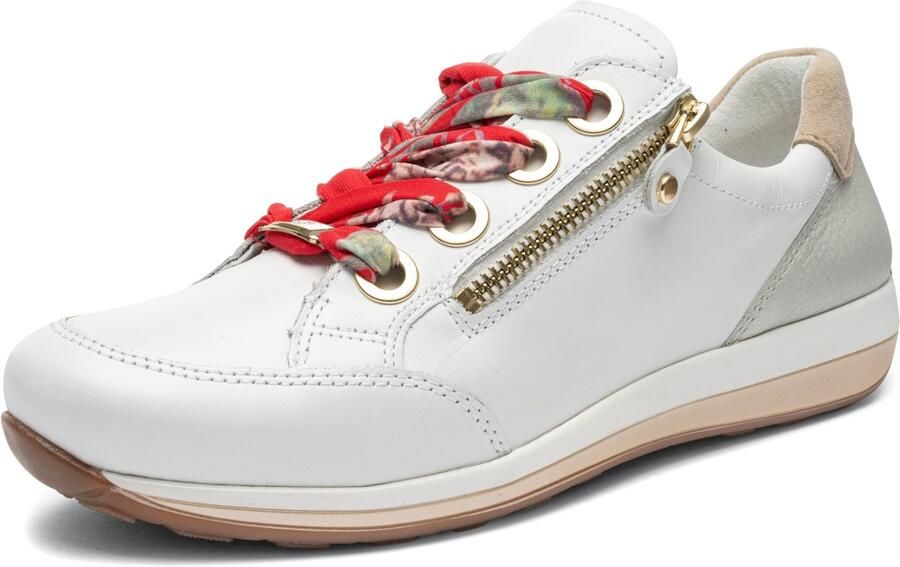 Ara 1234587~~~~~~~~~~~~~~~~~~~~~~~ Lage sneakers Dames sneakers Wit beige - Foto 2