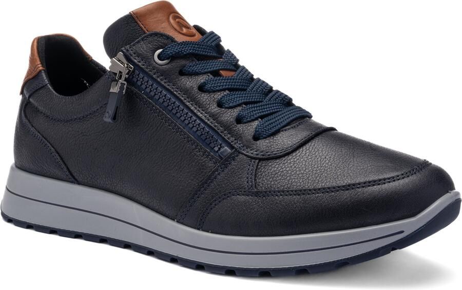 Ara Blauwe Rits Sneakers Comfortabel Stijlvol
