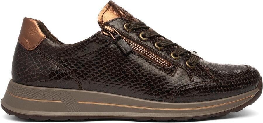 Ara -Dames bruin donker sneakers