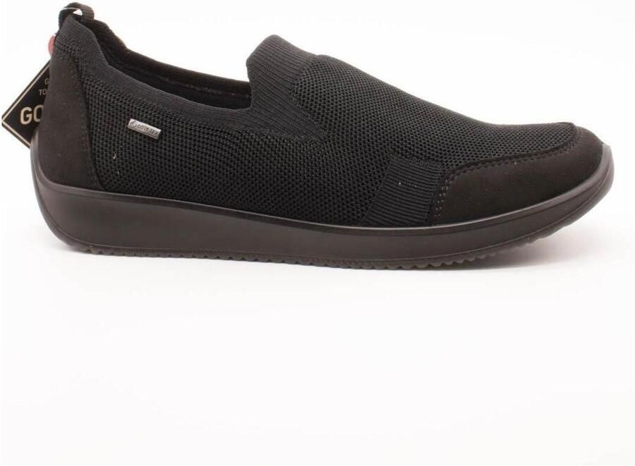 ARA Instappers 'Sportlicher Slipper Damen 1254054-01 Echtleder in schwarz' zwart