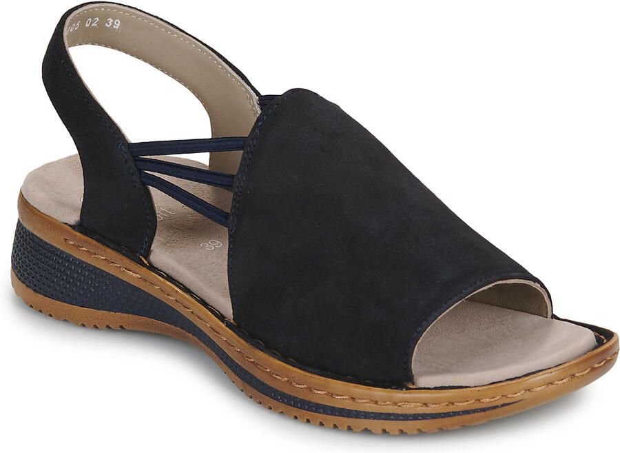 Ara Sandalen Hawaï zomerschoen sandaal sleehak met stretch-banden g-breedte - Foto 4