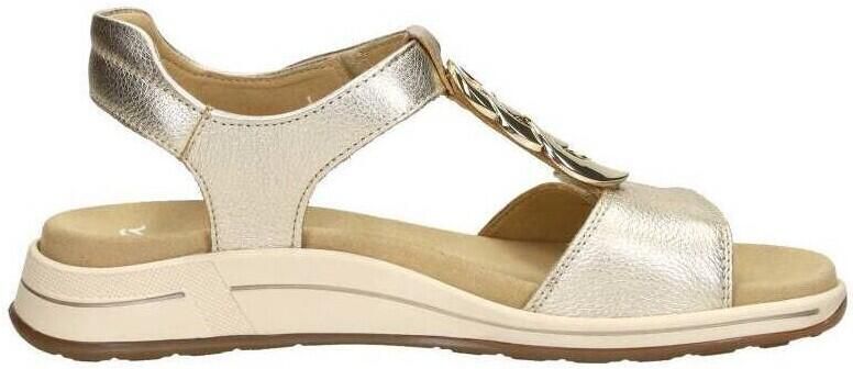 Ara Osaka-S Sandalen Plat Goudkleur - Foto 3