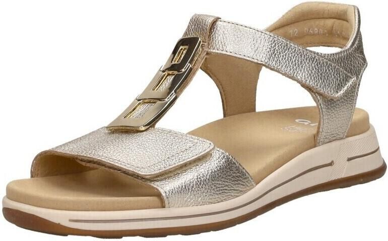 Ara Osaka-S Sandalen Plat goudkleur - Foto 3
