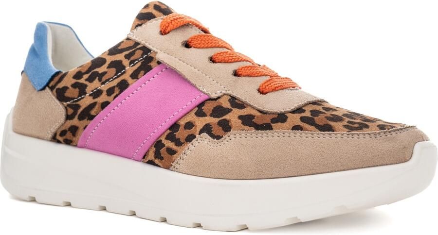 Ara Sneakers met sleehak New York wig sneaker veterschoen in comfortwijdte h (= zeer breed)