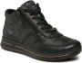 Ara 1224808 VeterlaarzenHoge sneakersDames veterschoenenHalf-hoge schoenen Zwart - Thumbnail 4