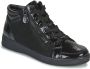 Ara 1244499 Volwassenen VeterlaarzenHoge sneakersDames veterschoenenHalf-hoge schoenen Zwart - Thumbnail 3