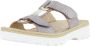 Ara -Dames taupe slippers & muiltjes - Thumbnail 2