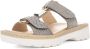 Ara -Dames taupe slippers & muiltjes - Thumbnail 2