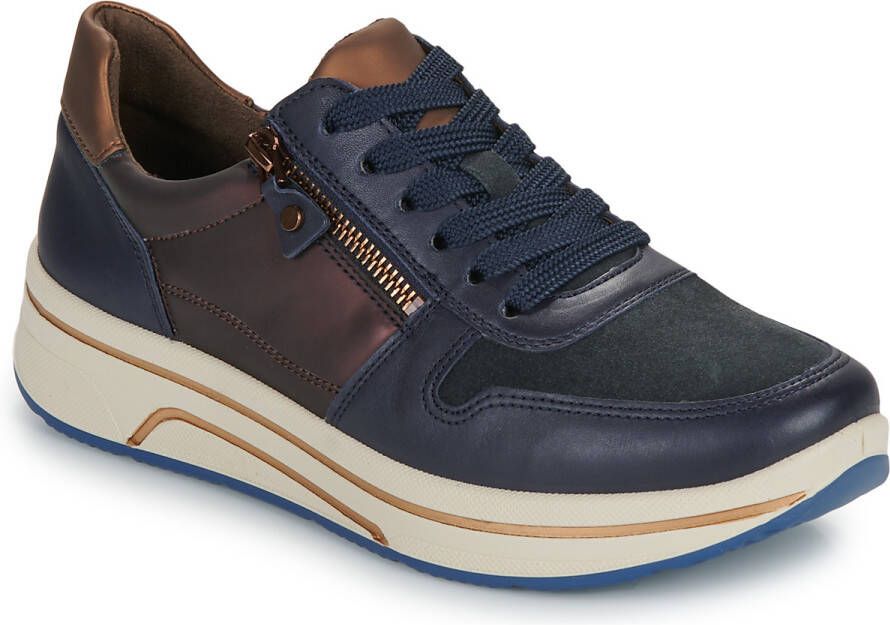 Ara Sneakers Sapporo vrijetijdsschoen lage schoen veterschoen in comfortwijdte h = zeer breed