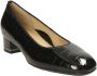 Ara Pumps Graz avondschoen feestelijke schoen blokhak met reptielprint - Thumbnail 3