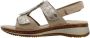Ara 1229002~~~~~~~~~~~~~~~~~~~~~~~ Platte sandalenDames Sandalen Wit beige - Thumbnail 14
