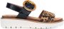 Ara Sandalen Bilbao Wig sandalen plateau sandalen met klittenbandsluitingen G-wijdte - Thumbnail 3