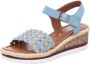 Ara 12-28404-07 dames sandaal blauw - Thumbnail 2