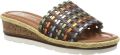 Ara Trendy dames sandaal van bruin leer Brown - Bruin