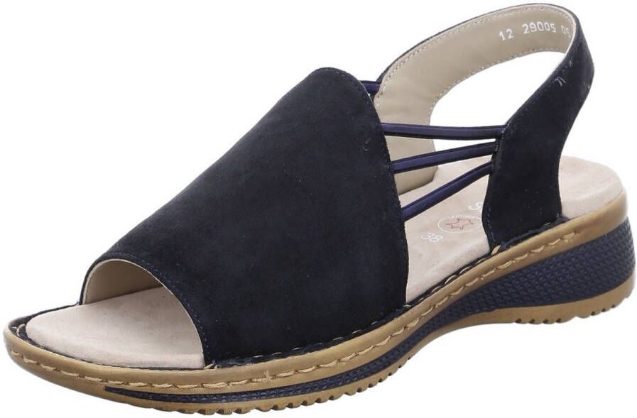 Ara Sandalen Hawaï zomerschoen sandaal sleehak met stretch-banden g-breedte