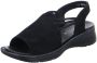 Ara Sandalen Hawaï zomerschoen sandaal sleehak met stretch-banden g-breedte - Thumbnail 1