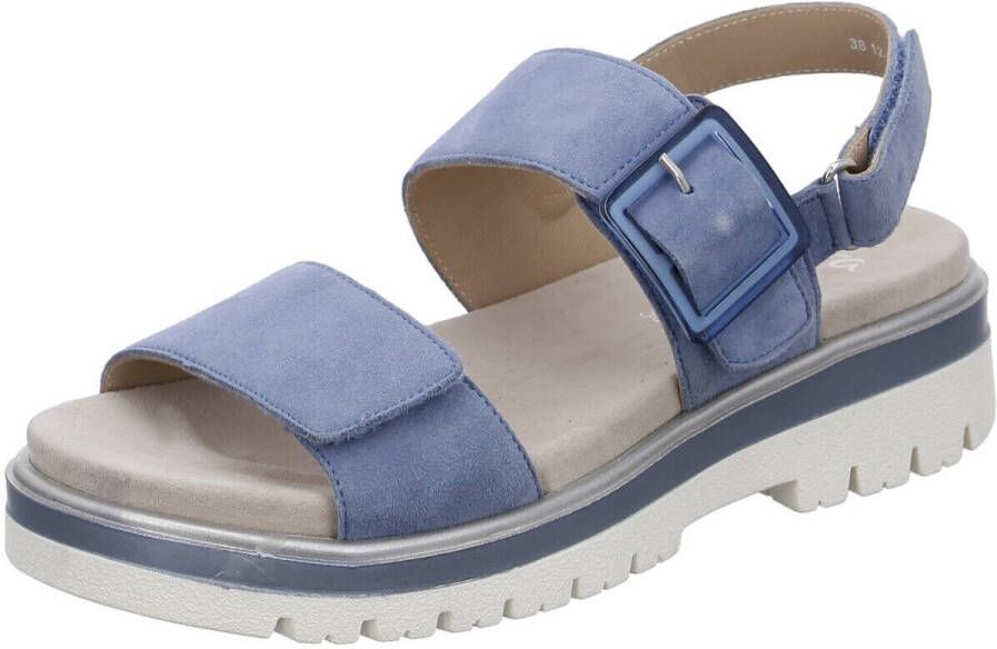 Ara -Dames blauw licht sandalen