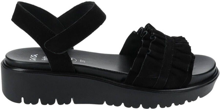 Ara Plateausandaaltjes Bilbao zomerschoen sandaal plateauhak met klittenbandsluiting g-breedte - Foto 2