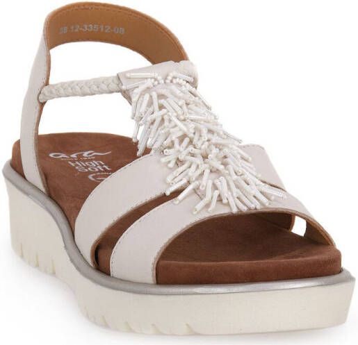 Ara Sandalen Bilbao zomerschoen sandaal keilhak met mooie versiering - Foto 4