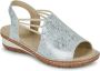 Ara Sandalen Hawaï met metallic bloemetjes-coating g-wijdte - Thumbnail 2