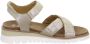 Ara Comfortabele Kent Dames Sandaal Beige Dames - Thumbnail 15