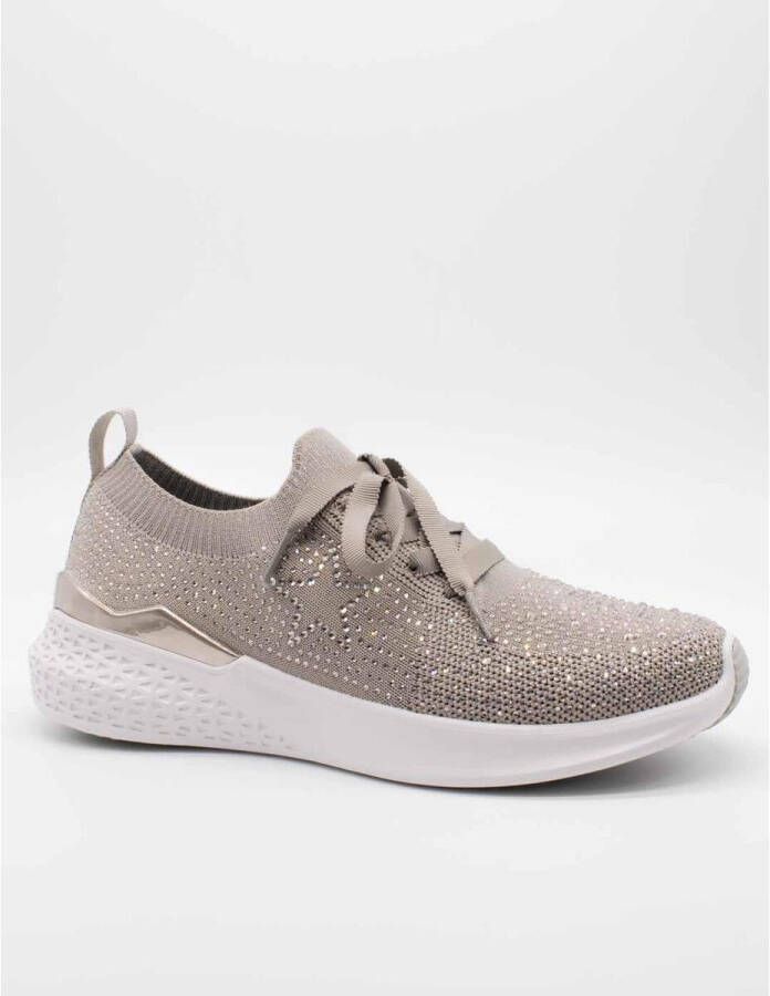 Ara Slip-on sneakers Maya veterschoen slipper in brei-look h-breedte