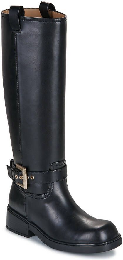 Armani Exchange Zwarte hoge laarzen voor vrouwen - Foto 3