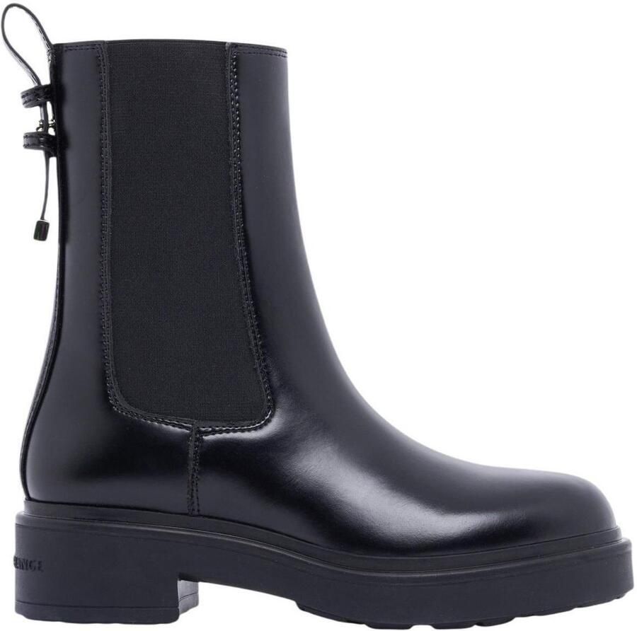 Armani Exchange Chelsea boots met elastische inzetstukken