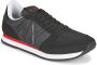 Armani Exchange Zwarte en witte hardloopschoenen Xux017 Xcc68 K489 Black Heren - Thumbnail 4