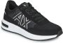 Armani Exchange Basket Xux090 Zwart Heren - Thumbnail 4