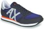 Armani Exchange Blauwe Stoffen Sneakers Xux017 Xcc68 Blue Heren - Thumbnail 2