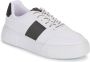 Armani Exchange Elegante Damessneakers met Zwarte Accenten White Dames - Thumbnail 2