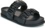 Armani Exchange Zwarte Gekruiste Band Zomer Sandalen Black Dames - Thumbnail 2