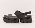 ART Sandalen met sleehak 118811101003 - Zwart