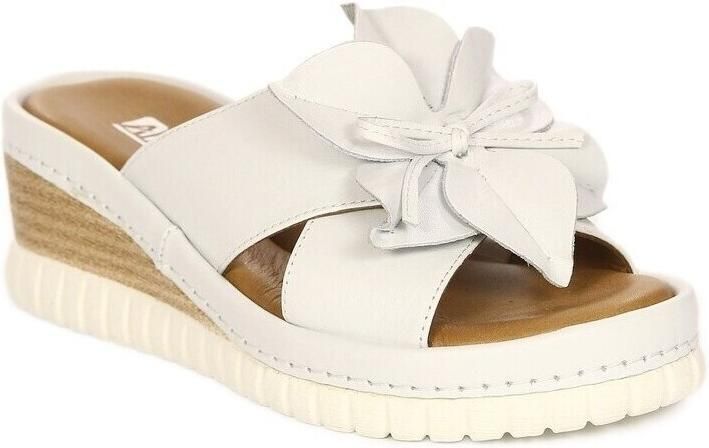 Artiker Sandalen met sleehak 52C0501WHITE